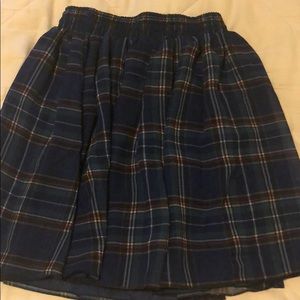 American Apparel plaid mini skirt! Worn once.